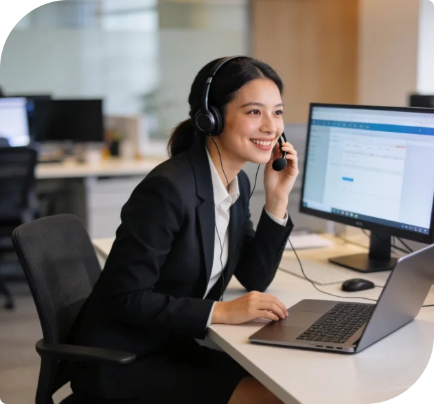 Agent handling calls