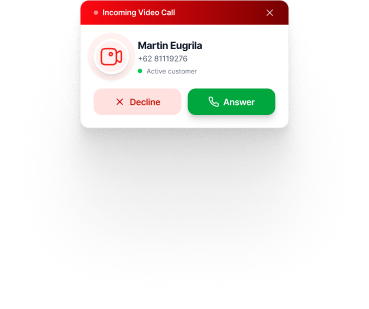 Video call notification