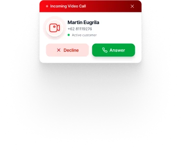 Video call notification