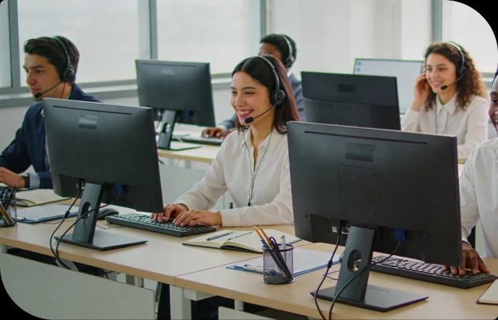 Call center team